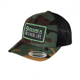 Бейсболка ZEMEX 6606CA цвет GREEN CAMO  размер OSFA