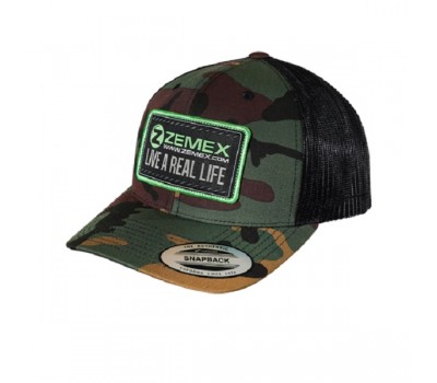 Бейсболка ZEMEX 6606CA цвет GREEN CAMO  размер OSFA