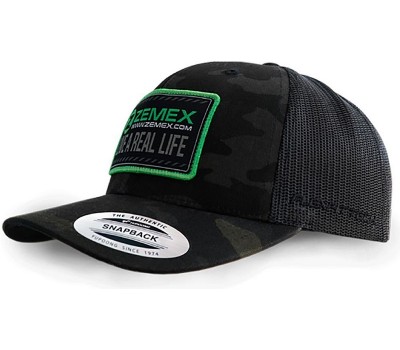 Бейсболка ZEMEX 6606MC цвет MULTICAM BLACK размер OSFA