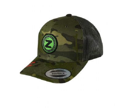 Бейсболка ZEMEX 6606MC цвет TROPIC GREEN  размер OSFA