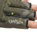 Перчатки для рыбалки летние Aquatic UPF50+ (цвет: camo dark, размер S/M)