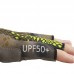 Перчатки для рыбалки летние Aquatic UPF50+ (цвет: carp camo bronze, размер L/XL)