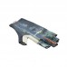 Перчатки для рыбалки летние Aquatic UPF50+ (цвет: pike camo blue, размер S/M)