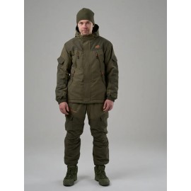 Костюм Бизон (Норвегия/С.Хаки) Зима (-15) (52-54/182-188)