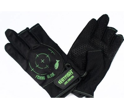 Перчатки HITFISH Glove-02 (цв. Зеленый; размер: L)