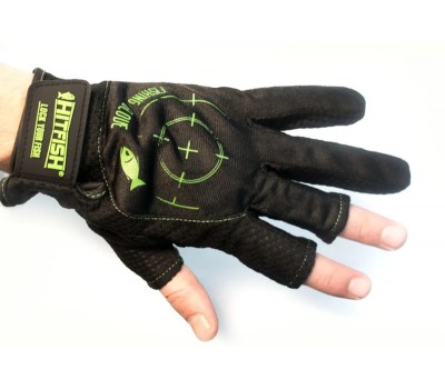 Перчатки HITFISH Glove-02 (цв. Зеленый; размер: XL)