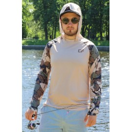 Худи CF Camo sleeves brown (M)