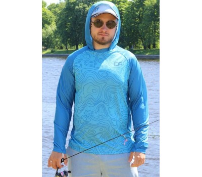 Худи CF Maps blue (M)