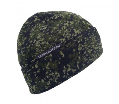 Шапка камуфляж CarpHunter Fleece Lined Beanie Hat (pixel camo)