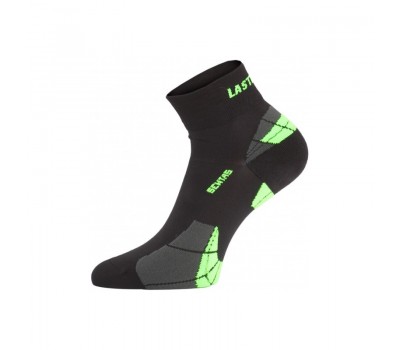 Носки Lasting CTF 906 polypropylene+nylon черный/зеленый L (42-45)