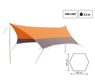 Tramp Lite палатка Tent orange (оранжевый)