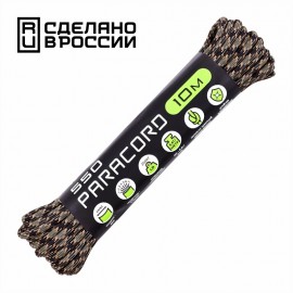 Паракорд 550 CORD nylon 10м forest camo 2.0