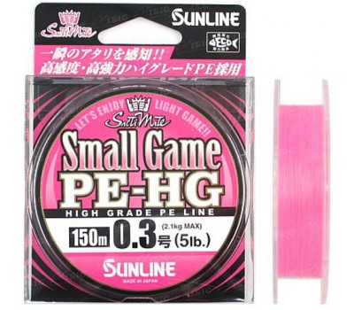 Шнур Sunline Small Game PE-HG 150м #0.15 2.5LB 1.2кг