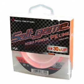 Шнур Real Method Salt Game 150м PE0.8(0.148мм)13lb(5.9кг)