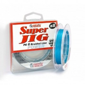 Шнур FANATIK Super Jig PE X8  75m 0.4/0.10mm Blue