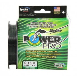 шнур Power Pro зеленый 0,12mm  135m 100м (Китай)