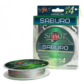 Шнур Sprut KEITARO Ultimate Braided Line x4 140m Multicolor 0,12mm 9,1kg