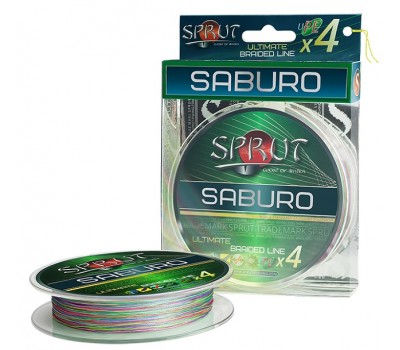 Шнур Sprut KEITARO Ultimate Braided Line x4 140m Multicolor 0,14mm 11,5kg