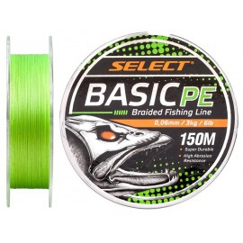 Шнур Select Basic PE 150m (салат.) 0.06mm 6lb/3kg