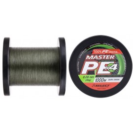Шнур Select Master PE 1000m (темн.-зел.) 0.06mm 9kg
