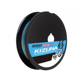 OWNER Шнур Kizuna X8 Broad PE chartreuse 135м 0,19мм 11,9кг