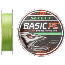 Шнур Select Basic PE 150m (салат.) 0.22mm 30lb/13.6kg