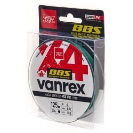 Леска плет. Lucky John Vanrex BBS х4 BRAID Moss Green 125...
