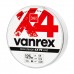 Леска плет. Lucky John Vanrex х4 BRAID Moss Green 125/017