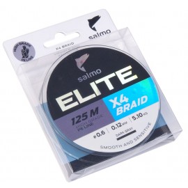 Леска плет. Salmo Elite х4 BRAID Dark Gray 125/017