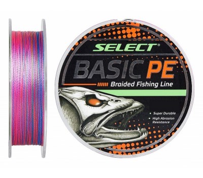 Шнур Select Basic PE 150m (разноцв.) 0.06mm 6lb/3kg