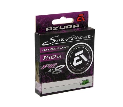Шнур Azura Safina PE X8 150м #1.5 0.205мм