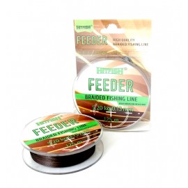 Шнур HITFISH FEEDER BRAID 4X 125 m (Brown) 0.17mm/7.00 kg