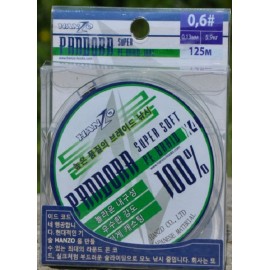 Плетеный шнур Hanzo Pandora Green 1.5 (125м) 0,21мм 11.8кг