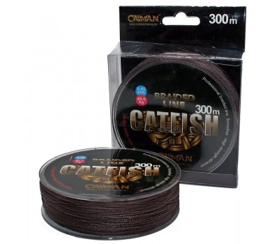 Шнур Caiman Catfish 300м 0,55мм 61,0кг коричневый 185536