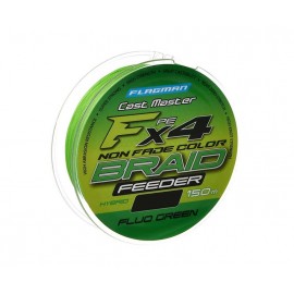FLAGMAN Шнур Cast Master Feeder Braid F4 150м Fluo Green ...