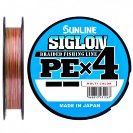 Шнур Sunlline SIGLON PE X4 (Multi color) 200 m #1.5 (25 lb, 11.0kg)