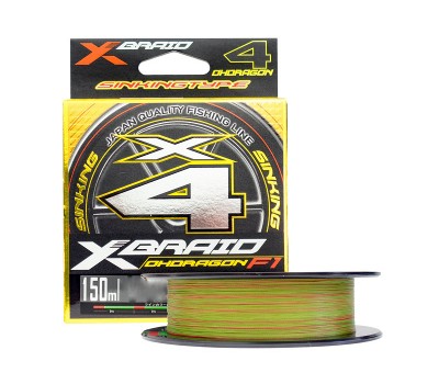 Шнур X-BRAID OHDRAGON X4 SS1.40 150m #0.8