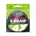 Шнур ZUB Z -BRAID Lime 150m 0,08мм