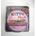 Плетеный 4-х жильный шнур KITTO.Длина 300м,диаметр 0,10 мм ,цвет темно-зеленый