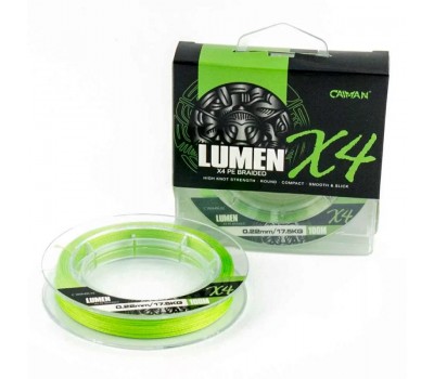 Шнур Caiman Lumen 100м 0,22мм  зеленый
