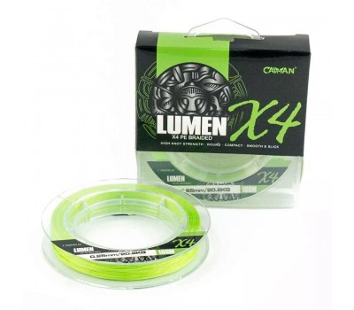 Шнур Caiman Lumen 100м 0,25мм  зеленый