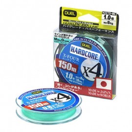 Шнур Duel PE Hardcore X4 150m MilkyGreen №0.8 (0.153mm) 6.4kg