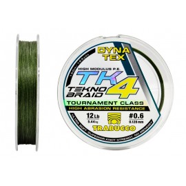 Плетеный шнур Trabucco TK4 Tekno Braid #0.6/12lb 150m Moss Green