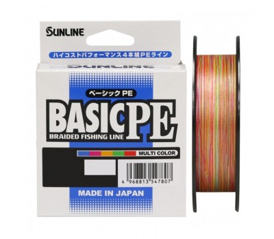 Плетеный шнур Sunline BASIC PE 200m 5C #0.8