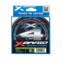 Плетёный шнур YGK X-Braid Braid Cord X4 #1.0/18lb 300m