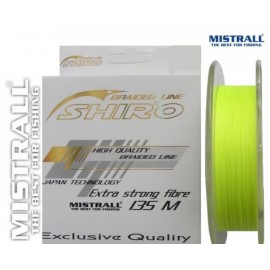 Плетеный шнур Mistrall SHIRO BL FLUO 135M 0,21mm 21,2кг