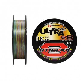Плетёный шнур YGK X-Braid Ultra2 Max WX8 #0.8/15lb 150m