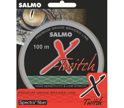 Шнур SALMO X-TWITCH 100 m 020