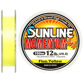 Шнур Sunline Momentum 4x4 150м 0.175мм 12Lb/5,6кг