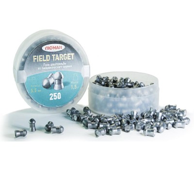 Пули Люман Field Targer 1,5 г. 250 шт кал. 5,5